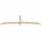 Ekena Millwork Bellingham Smooth Timber Gable Bracket, Douglas Fir, 96"W x 28"H x 3 1/2"D x 3 1/2"F, 7/12 Pitch GBW096X28X0404BEL00SDF - alternate 2